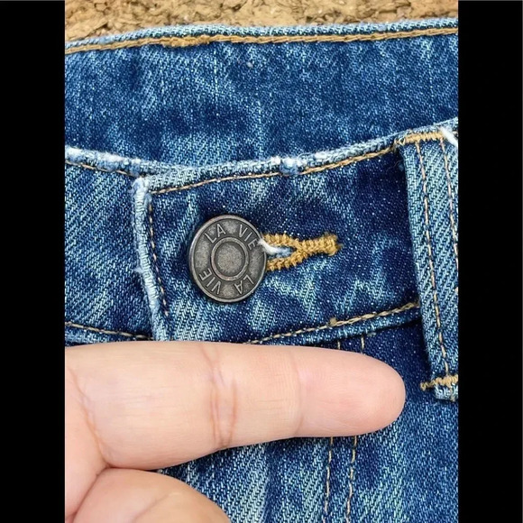 La Vie Rebecca Taylor Emilie High Waisted Jeans 26 - Picture 5 of 14